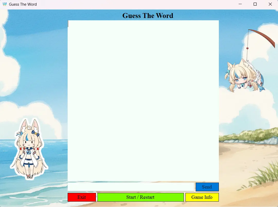 MultiMiniGame - Guess The Word Mini-Game